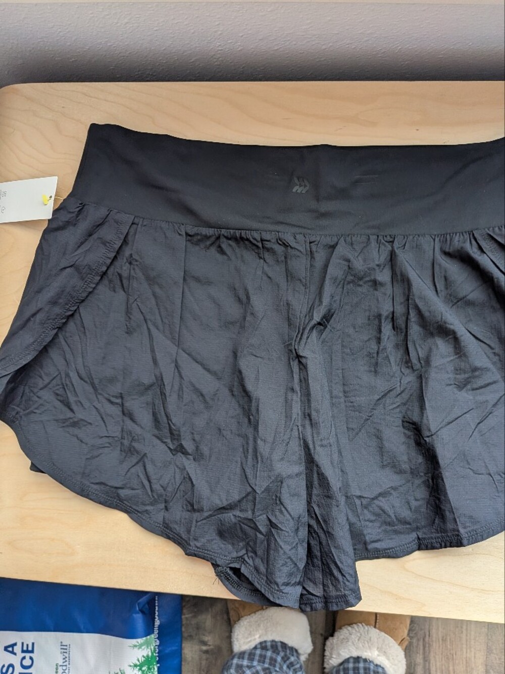 All In Motion Women's Black Running Shorts Size XL - New With Tags - Picture 4 of 10